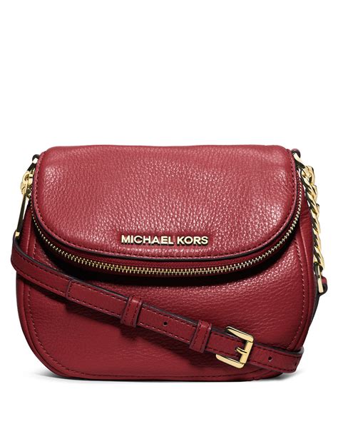 michael michael kors bedford flap crossbody bag red|michael kors bedford legacy crossbody.